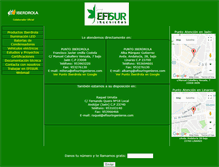Tablet Screenshot of efisuringenieros.com